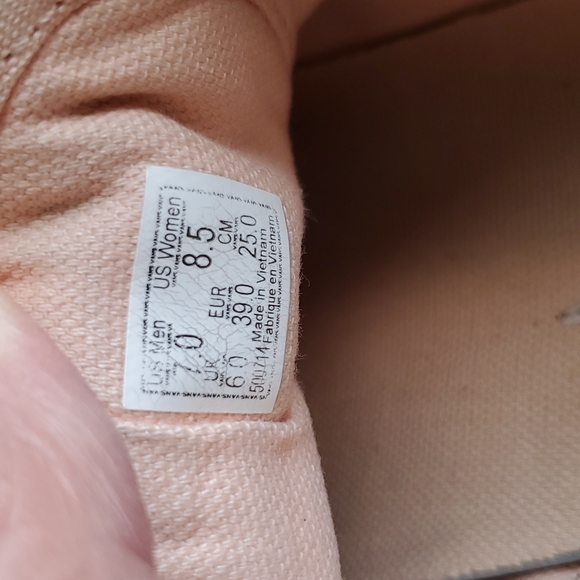 Vans Tan Old Skool Low Top Sneakers Men's 5 /Women's 8.5 - Picture 6 of 7